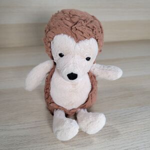Jellycat Willow Hedgehog Plush Soft Stuffed Animal Retired 8" Plushie Sits